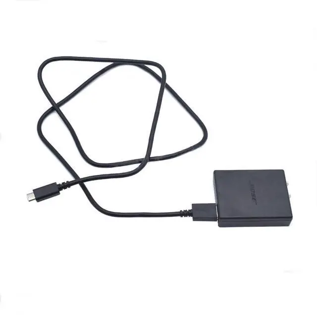 Main image of Black Power Adapter 1M Micro USB Cable for SoundLink Mini 2 II White Audio/Video PSU 5V 1600mA 722809-0011 S008VU0500160 (Black Set)