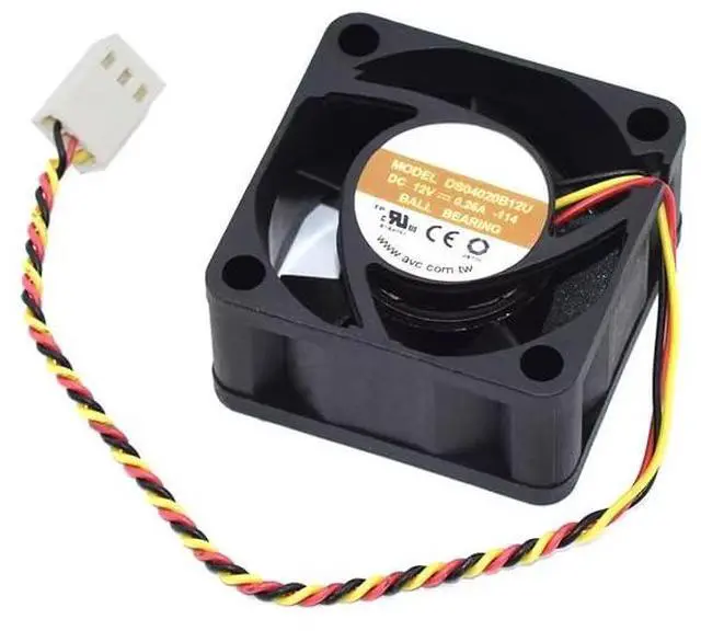 Main image of for DS04020B12U DC12V 0.25A 3Lines Server Square Cooling Fan