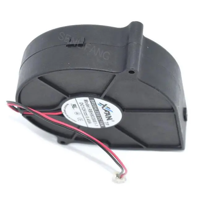 Alt view image 2 of 4 - for RBH9330S1-1 2Pin DC12V 0.45A 93x93x30mm Server Cooling Fan