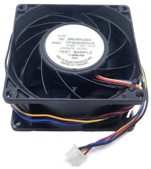 Main image of for PFB0848DHE -CK2A DC48V 1.00A 4 Lines Server Cooling Fan