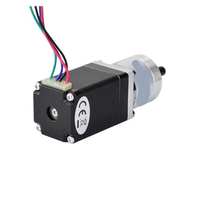 Alt view image 5 of 5 - Nema 11 Geared Stepper Motor with 5:1 Planetary Gearbox 0.67A Geared Step Motor 4-Lead for DIY CNC 3D Printer