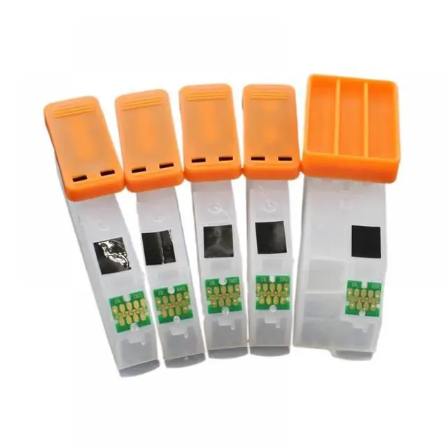 Alt view image 2 of 3 - 5PCS Refillable Ink Cartridge Compatible with XP520 XP600 XP610 XP620 XP700 XP800 XP810 XP820 T2730 Compatible with America Printer