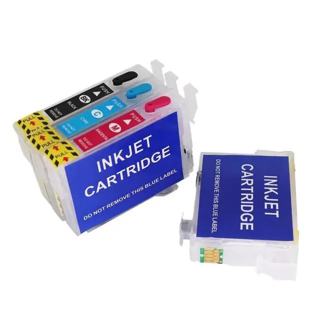 Alt view image 4 of 6 - T34XL T3471-T3474 Compatible Ink Cartridge Refill Compatible with Workforce Pro WF-3720 WF-3725 Printer with ARC Chip