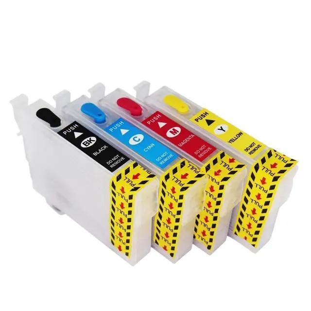 Alt view image 5 of 6 - T34XL T3471-T3474 Compatible Ink Cartridge Refill Compatible with Workforce Pro WF-3720 WF-3725 Printer with ARC Chip