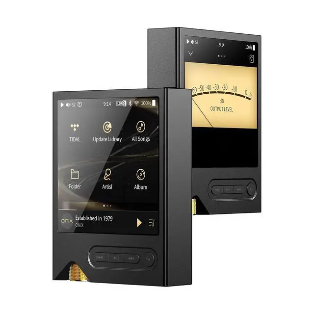 Alt view image 2 of 6 - Onix XM2 Portable Audio Player, USB DAC Hi-Res Lossless MP3 Music Player, CS4308P 8-Channel DAC & Brighton Architecture, 800mW@32, 3" OLED Touch Screen, Bluetooth 5.2, 2TB Expandable, 8.5H Battery