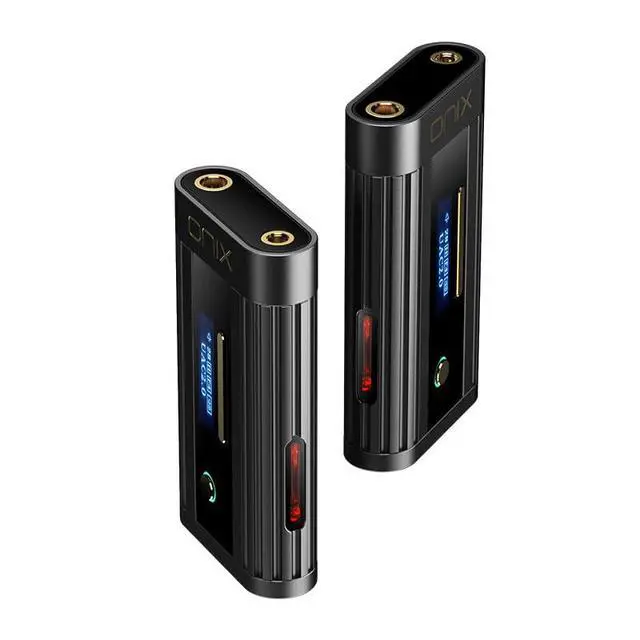 Alt view image 3 of 7 - Onix XI2 DAC Beta Protable Headphone Amplifier with Dedicated Tube Outpu, with Leather Case