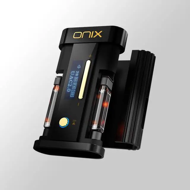 Alt view image 4 of 7 - Onix XI2 DAC Beta Protable Headphone Amplifier with Dedicated Tube Outpu, with Leather Case