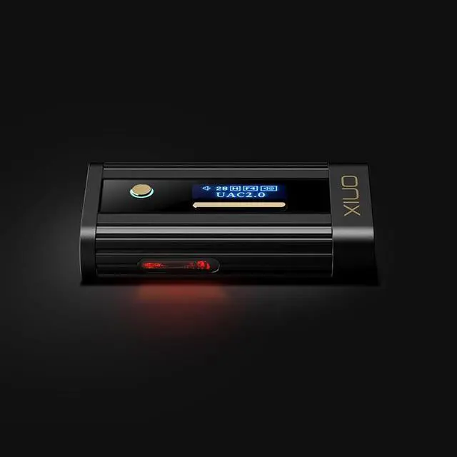 Alt view image 7 of 7 - Onix XI2 DAC Beta Protable Headphone Amplifier with Dedicated Tube Outpu,Dual CS43198 DAC,Dual JAN6418 Tubes,USB Dongle DAC AMP,Support 768kHz/32bit,DSD512,3.5mm+4.4mm,550mW@32