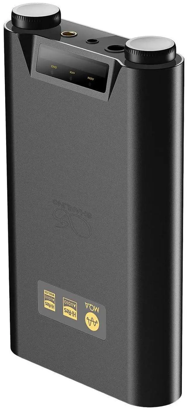 Main image of H7 Desktop DAC/Headphone Amplifier,Balanced Portable HiFi Music Player,AK4191EQ+AK4499EX DAC,768kHz/32bit DSD512,MQA Full Decoder,3.5/4.4/6.35mm,Optical/USB/Coaxial/Bluetooth 5.0 (Black)