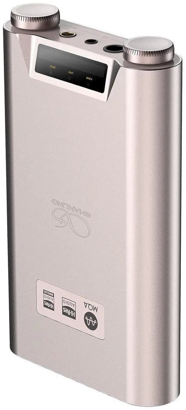 Main image of H7 Desktop DAC/Headphone Amplifier,Balanced Portable HiFi Music Player,AK4191EQ+AK4499EX DAC,768kHz/32bit DSD512,MQA Full Decoder,3.5/4.4/6.35mm,Optical/USB/Coaxial/Bluetooth 5.0 (Titanium)