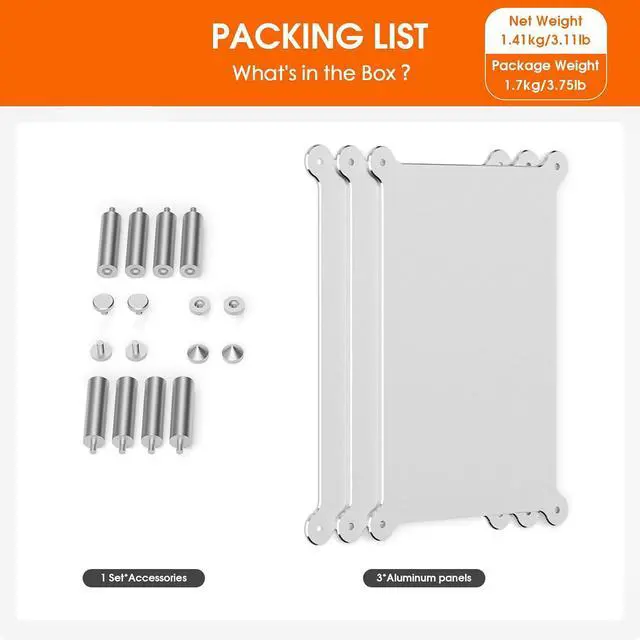 Alt view image 6 of 7 - Aluminum Audio Rack Stand: Multi Layer Desktop HiFi Shelf for Amplifier Preamp DAC Ventilated Modular Storage Rack CNC Build Home Studio Setup