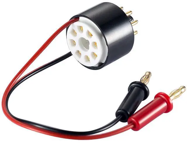 Main image of Nobsound Vacuum Tube Amp Amplifier Plate Bias Current Probe Tester 8 Pin Socket for EL34, KT88, 6L6, 6V6, 5881, 6550, KT66, KT100, KT120, 7027 (CT1-P, Plate Current)