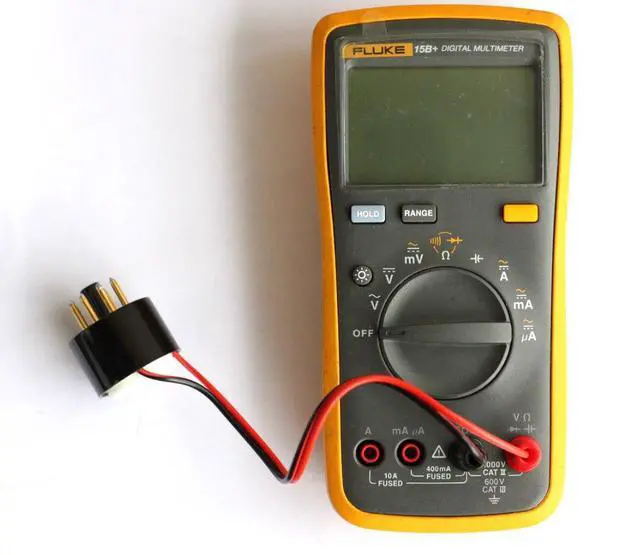 Alt view image 6 of 7 - Nobsound Vacuum Tube Amp Amplifier Plate Bias Current Probe Tester 8 Pin Socket for EL34, KT88, 6L6, 6V6, 5881, 6550, KT66, KT100, KT120, 7027 (CT1-P, Plate Current)