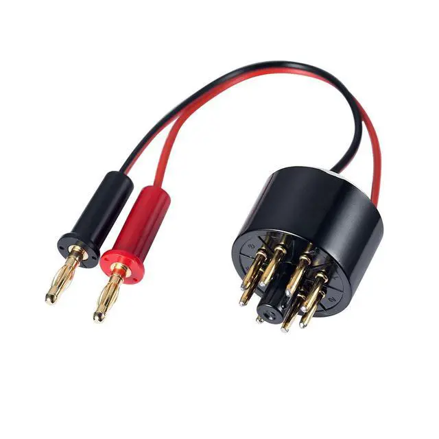 Alt view image 3 of 7 - Nobsound Vacuum Tube Amp Amplifier Plate Bias Current Probe Tester 8 Pin Socket for EL34, KT88, 6L6, 6V6, 5881, 6550, KT66, KT100, KT120, 7027 (CT1-P, Plate Current)