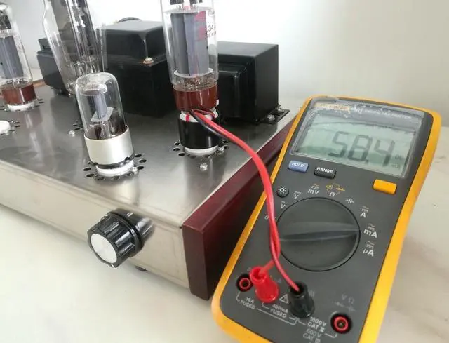 Alt view image 7 of 7 - Nobsound Vacuum Tube Amp Amplifier Plate Bias Current Probe Tester 8 Pin Socket for EL34, KT88, 6L6, 6V6, 5881, 6550, KT66, KT100, KT120, 7027 (CT1-P, Plate Current)