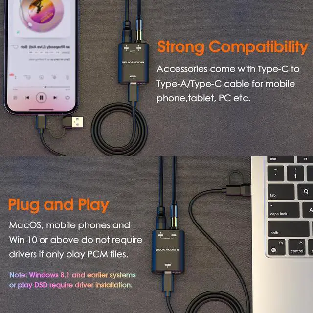 Alt view image 6 of 7 - USB to SPDIF Converter: DDC Reclocker | Digital Interface with 24bit/192kHz Hi-Res XMOS XU316, Plug & Play, for Audiophiles, DAC & Home Theater (U2)