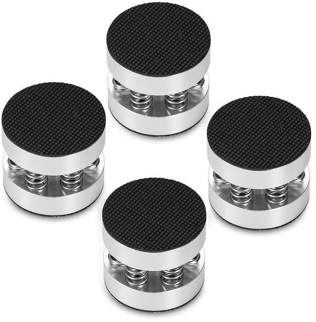Main image of Nobsound 4PCS Silver Aluminum Spring Speakers Spikes Isolation Stand for HiFi Amplifier/Speaker/Turntable/Player