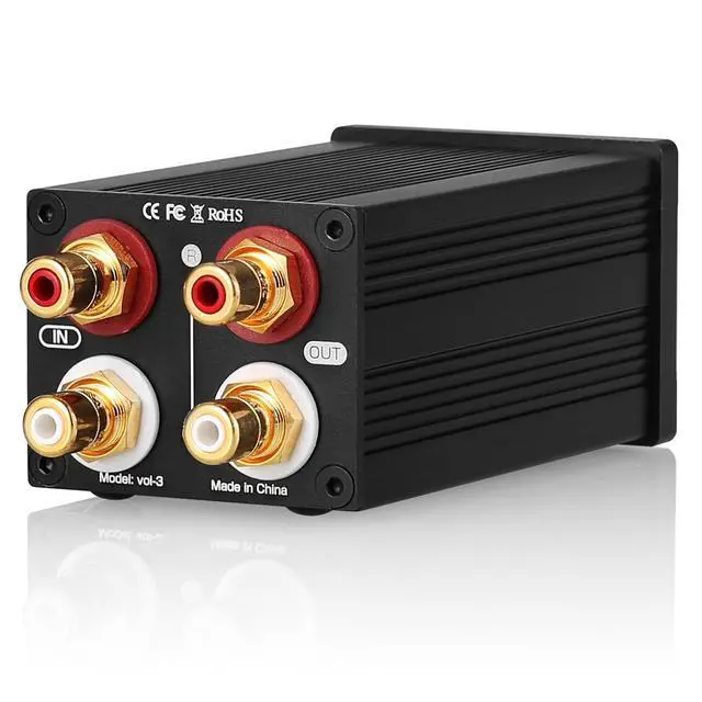 Alt view image 2 of 7 - High Precision Passive Preamp Volume Controller VOL Control HiFi Preamplifier (Hi-Fi Version)