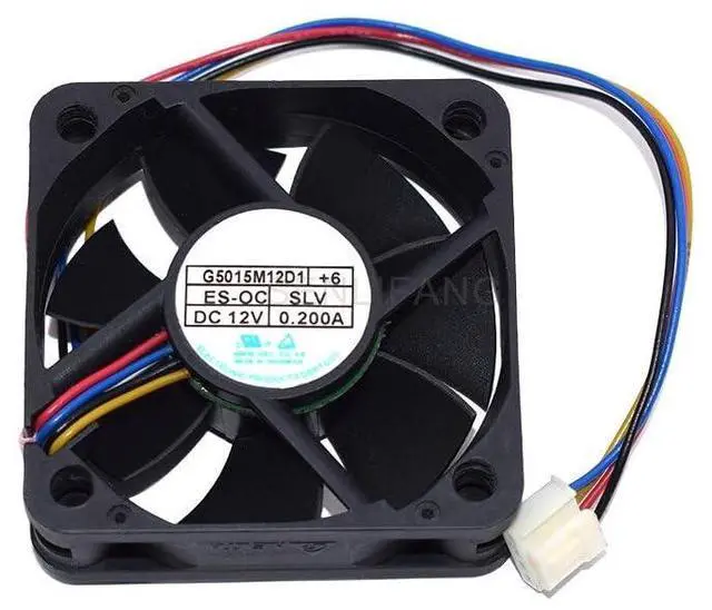 Main image of New G5015M12D1+6 DC12V 0.2A 5015 50 * 50 * 15MM 5CM 4 Wires Cooling Fan