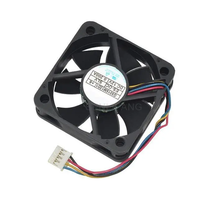 Alt view image 2 of 5 - New G5015M12D1+6 DC12V 0.2A 5015 50 * 50 * 15MM 5CM 4 Wires Cooling Fan