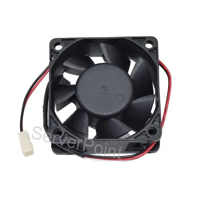 Alt view image 2 of 3 - for F126025SL DC12V 0.12AMP 6025 60X60X25MM 6CM 2-Wire Square Cooling Fan