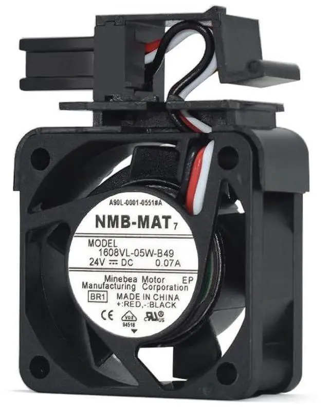 Main image of 1608VL-05W-B49 Square Cooling Fan for NMB-MAT Minebea Motor Cooler 40 * 40 * 20mm 4020 DC24V 0.07A