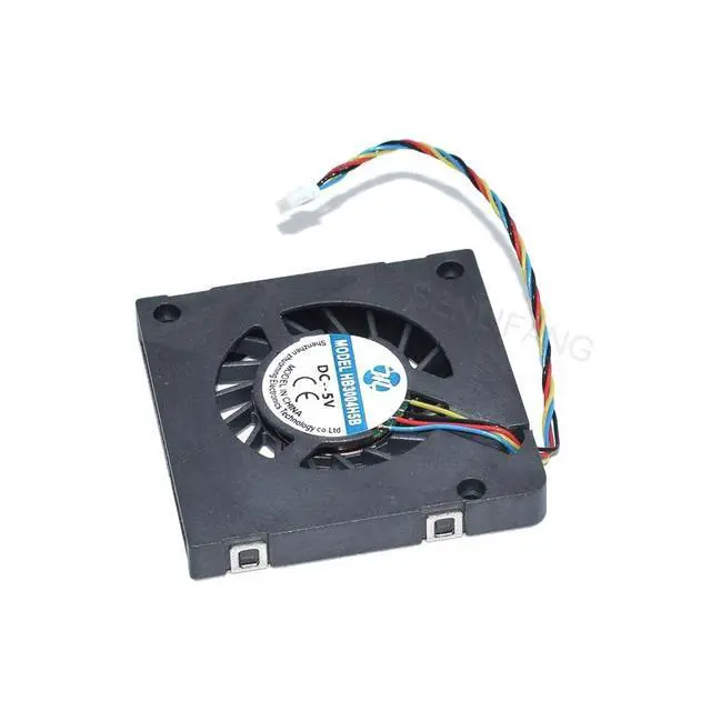 Alt view image 3 of 5 - HB3004H5S HB3004H5B New for UAV 3004 3003 Miniature 30MM DC5V 4-Line Cooler Rotation PWM Hydraulic Turbo Blower Cooling Fan