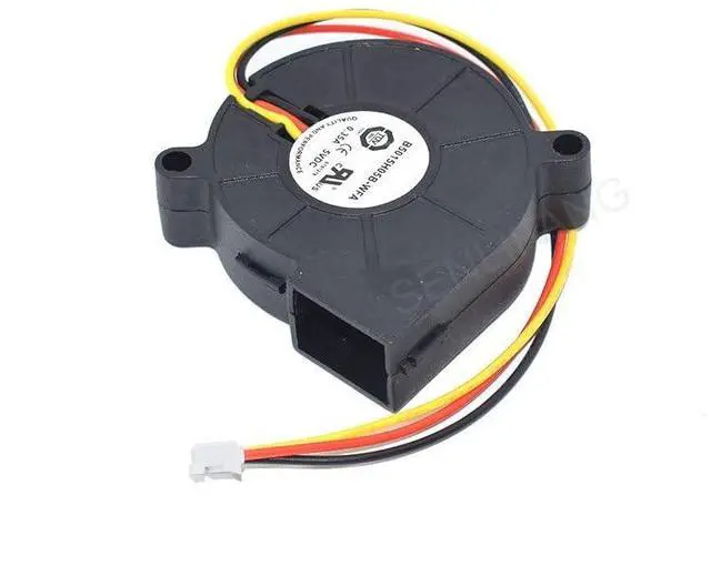 Main image of New 5CM 5015 DC5V 0.35A B5015H05B-WFA 3Lines Dual Ball Bearing Turbo Fan Blower 50 * 50 * 15MM