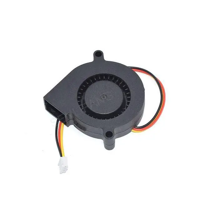 Alt view image 2 of 3 - New 5CM 5015 DC5V 0.35A B5015H05B-WFA 3Lines Dual Ball Bearing Turbo Fan Blower 50 * 50 * 15MM
