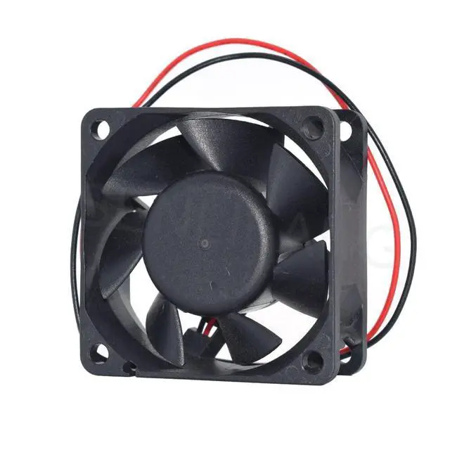 Alt view image 2 of 3 - New DA06025B24UA 24V 0.25A 6025 6CM 2-Wire Converter Chassis Cooling Fan