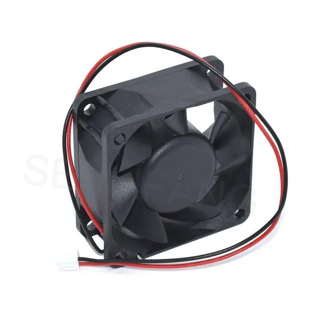 Alt view image 3 of 3 - New DA06025B24UA 24V 0.25A 6025 6CM 2-Wire Converter Chassis Cooling Fan