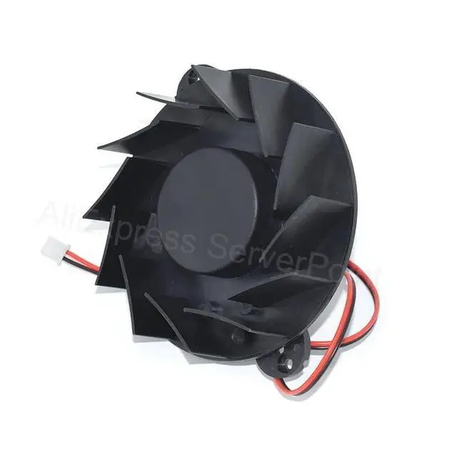 Alt view image 2 of 5 - New Round DC Cooling Fan M-3051B 9225 12V 0.45A 2Lines