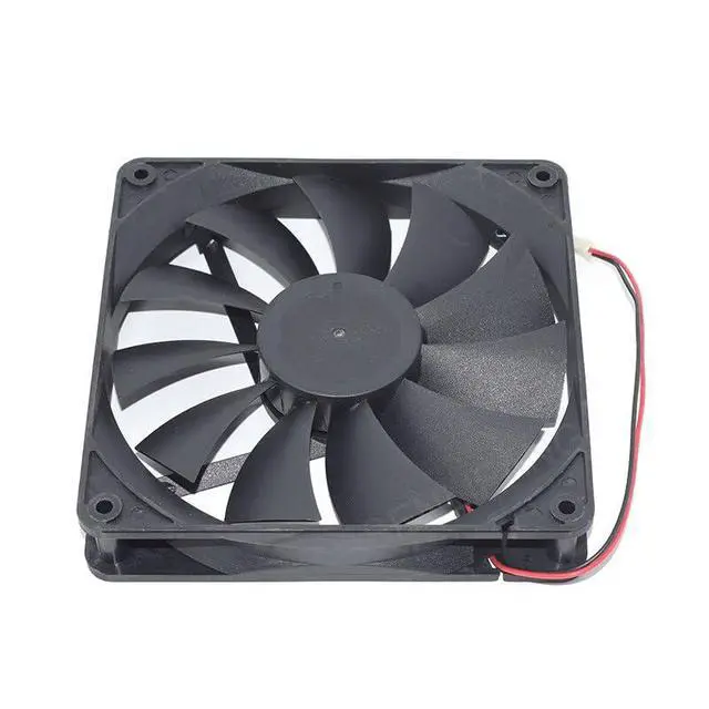 Alt view image 2 of 4 - New Cooler 13525 DFB132512H 12V 3.0W 135 * 135 * 25MM 13.5CM 2 Lines Chassis Cooling Fan