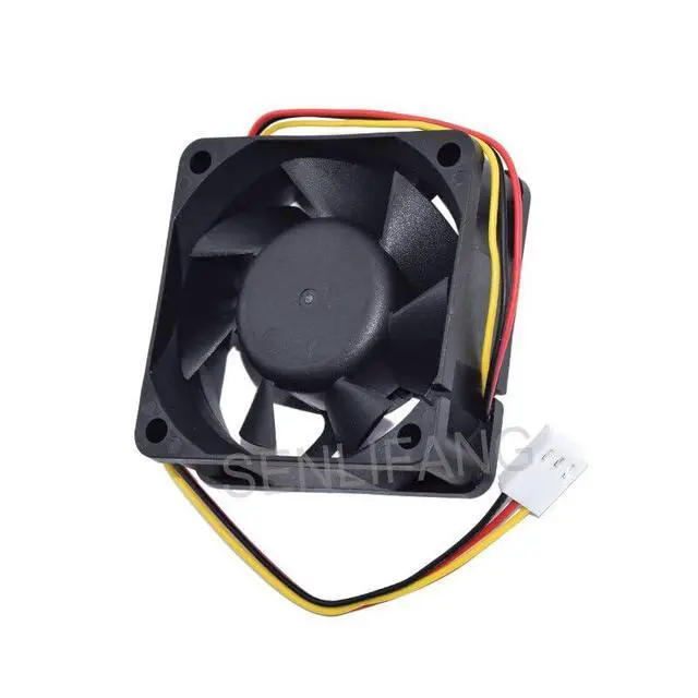 Alt view image 2 of 4 - New 6CM Square Cooling Fan EFC-06E12D 6025 60 * 60 * 25MM DC12V 0.6A 3Lines