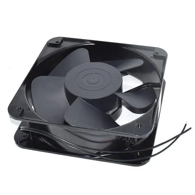 Alt view image 2 of 4 - New Square Cooling Fan JF20060HBL2 220V 0.25A 200 * 200 * 60MM Small Power Frequency Axial Flow Cooler