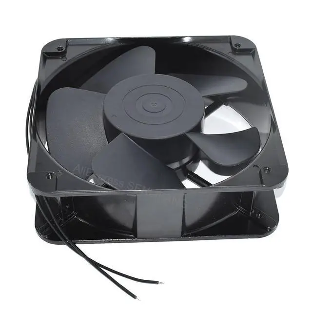 Alt view image 3 of 4 - New Square Cooling Fan JF20060HBL2 220V 0.25A 200 * 200 * 60MM Small Power Frequency Axial Flow Cooler