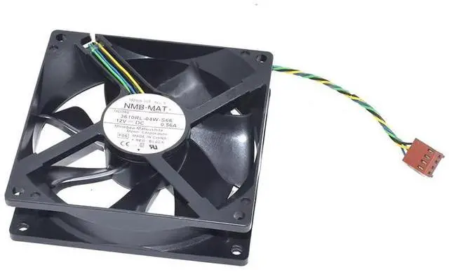 Main image of for 3610RL-04W-S66 DC12V 0.56A Four Wires 92 * 92 * 25mm Cooling Fan