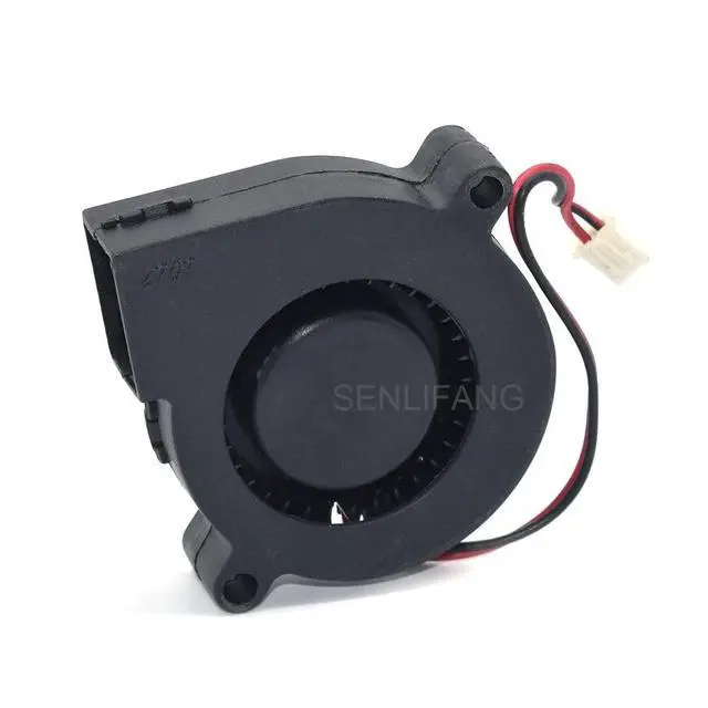 Alt view image 2 of 4 - New for 12V 0.06A 0.72W 5cm 5015 50x50x15mm SF5015SL 2PIN Industrial Blower for Humidifier Cooling Fan
