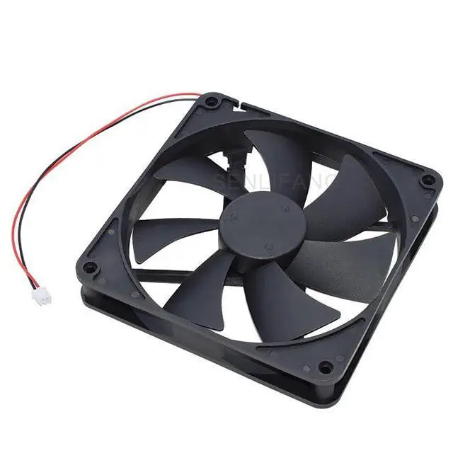 Alt view image 2 of 4 - New 140 * 140 * 25MM 14025 TT-1425B D14H-12 (L - SSS) A1425L12S DC 12V 0.7A Double Ball Mute Power Cooling Fan