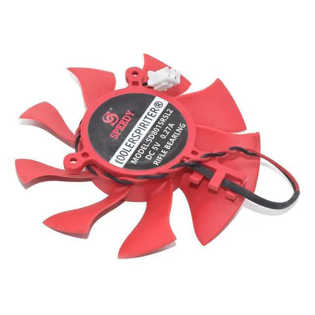 Alt view image 6 of 6 - for SD8015R5L2 0.27A 2Pin DC5V Cooling Fan