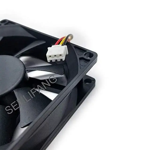 Alt view image 3 of 3 - Well Tested ME80251VX-Q060-F99 DC 12V 1.9W 8025 80x80x25MM 3-Line 8CM Cooling Fan