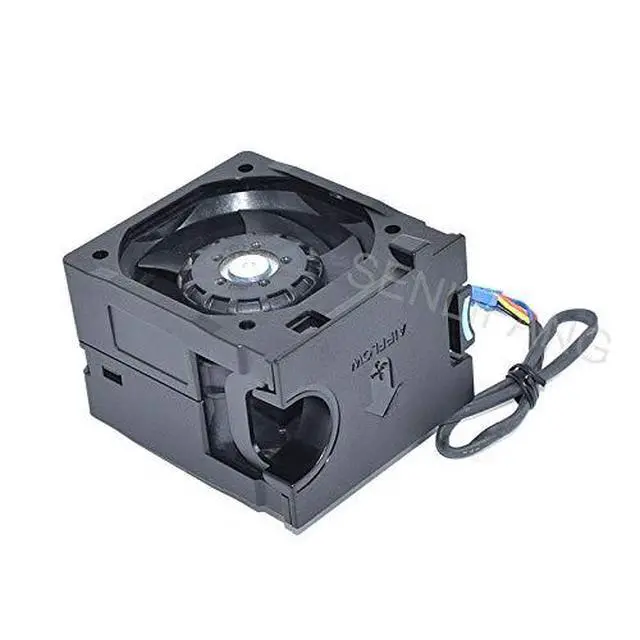 Alt view image 2 of 2 - New H3H8Y 0H3H8Y 06038DA-12S-EWH DC12V 1.80A Five Wires Square Cooling Fan for R540 System