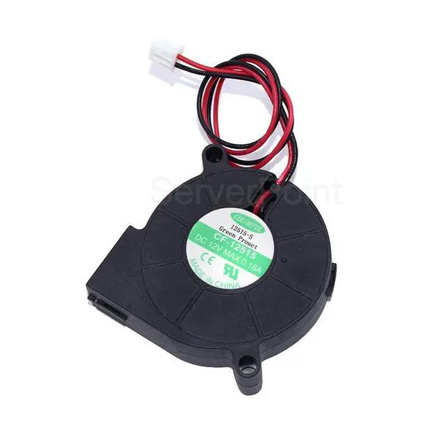 Alt view image 2 of 4 - CF-12515 CF-1251S 50MM 5CM DC 12V 0.18A Blower Cooling Fans Cooler 2-Wire