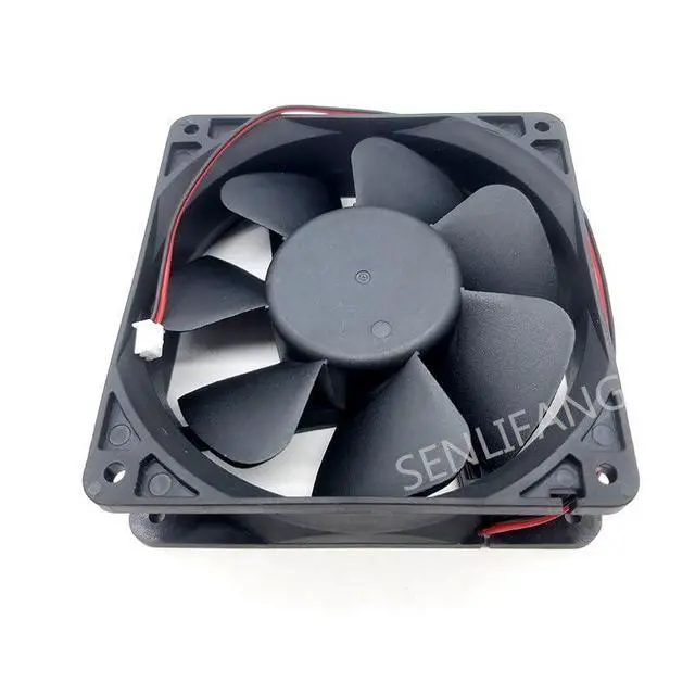 Alt view image 2 of 2 - 12CM DC24V 0.36A 2-Pin 120*120*38MM Motor Protection Cooling Fan for Desktop