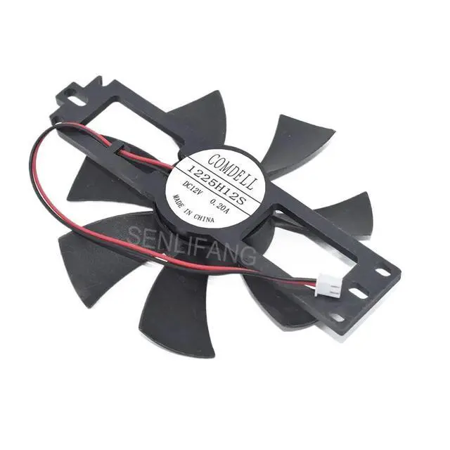 Alt view image 2 of 3 - for DF1202512SEMN DC12V 0.2A 11.5cm 1225H12S 2Pin Induction Cooker Cooling Fan