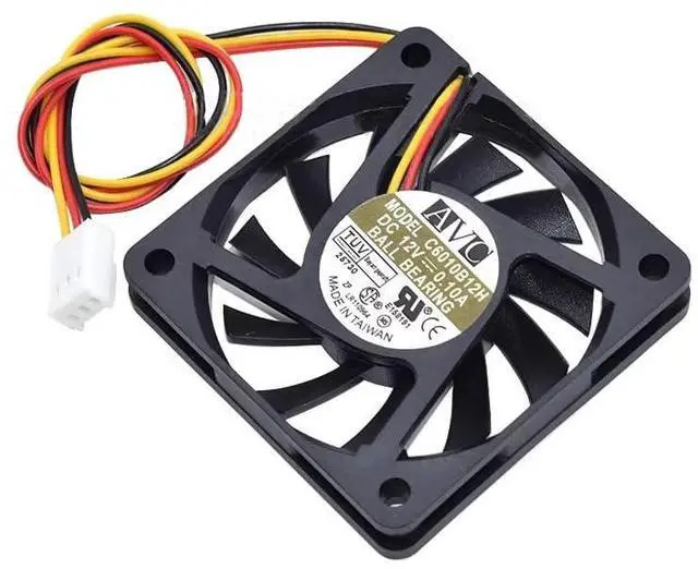 Main image of for C6010B12H DC12V 0.10A Three Lines Cooling Fan