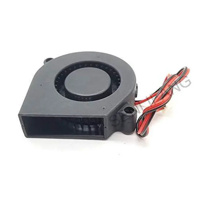 Alt view image 2 of 2 - New for 5015 Air Blower DC12V 0.18A Large Opening 5CM HB5015H12S-X Cooling Fan