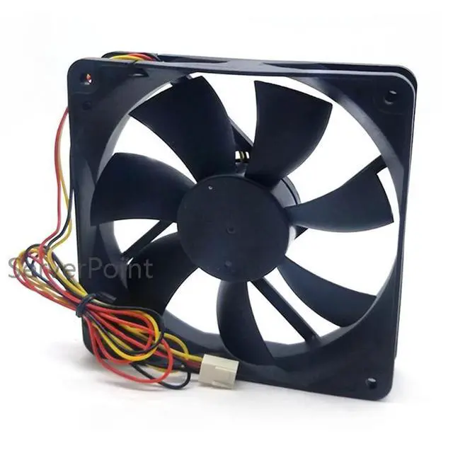 Alt view image 2 of 2 - New Cooler Fan AD1212HB-A73GL 3 Wires DC12V 0.37A Cooling for ADDA 12025 120 * 120 * 25MM Fan