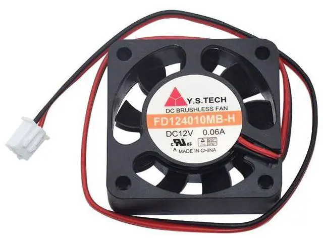 Main image of New for Y.S.TECH FD124010MB-H DC12V 0.06A 4CM 4010 Square Cooling Fan