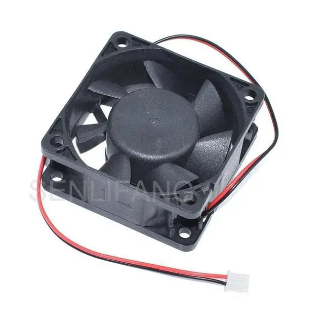 Alt view image 2 of 2 - for D06T-12PS5 03A DC12V 0.32A 2Lines 60 * 60 * 25MM 6CM Cooling Fan